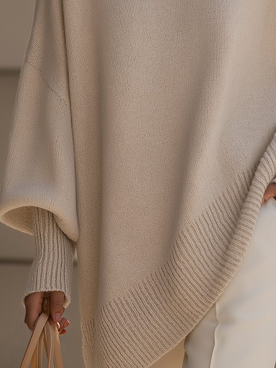 Anneta | Maglione poncho oversize