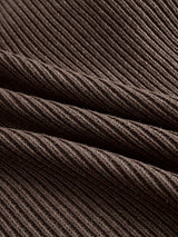 Robe di malha con volant — Doce, quente & romantica