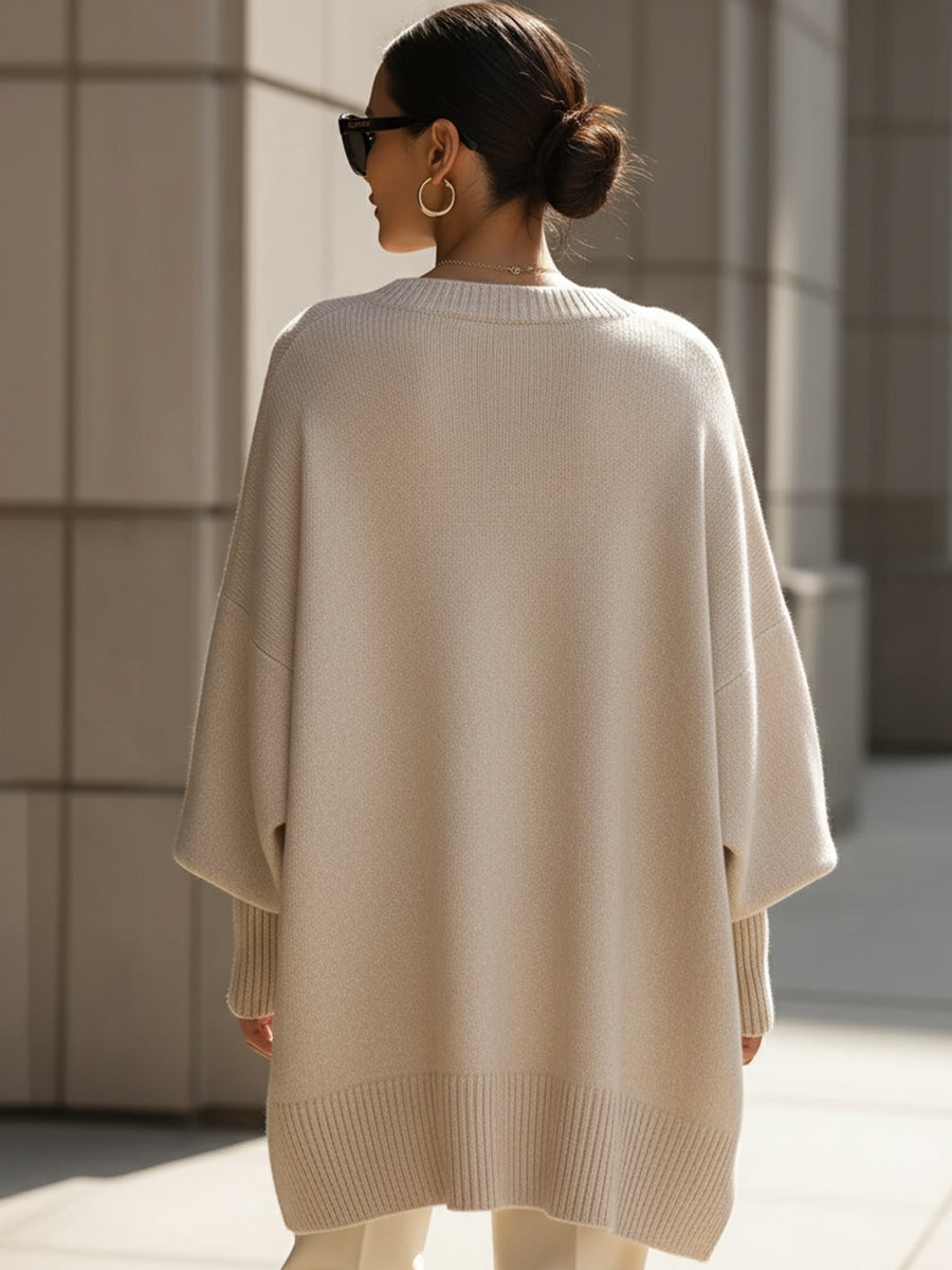 Anneta | Maglione poncho oversize