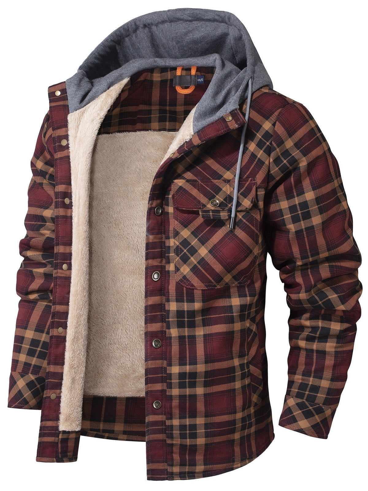 AlpenNord™ | Cappotto in flanella Woodland
