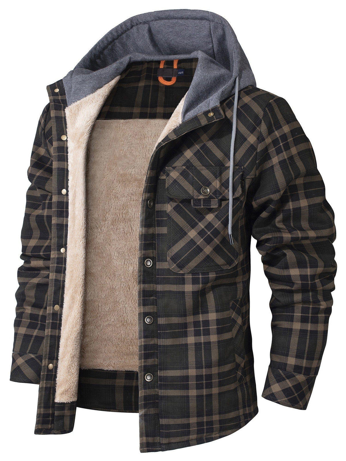 AlpenNord™ | Cappotto in flanella Woodland