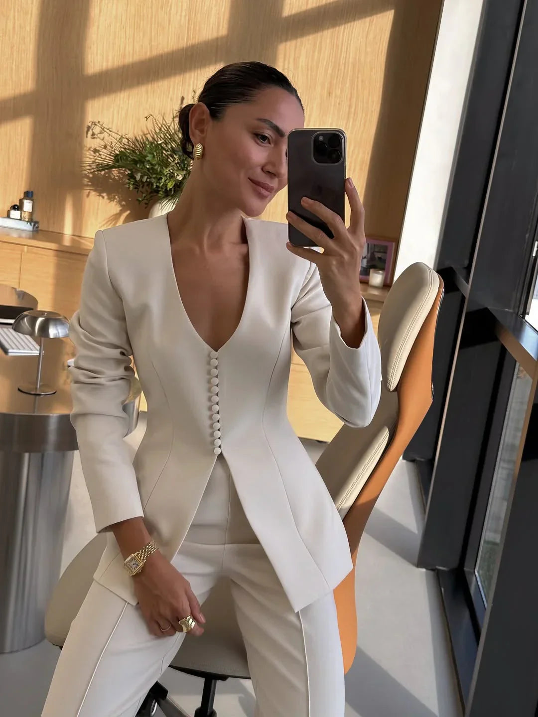 Aurélia™ | Blazer femminile elegante sartoriale