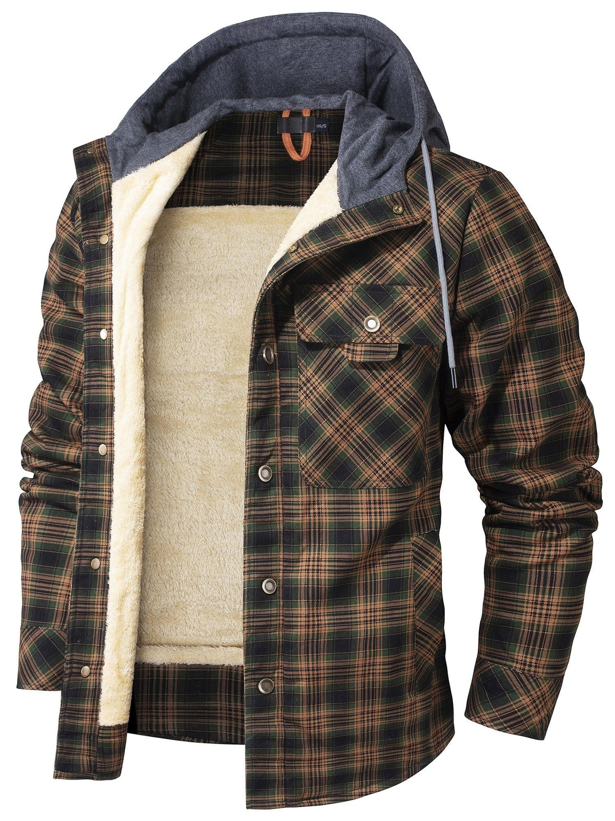 AlpenNord™ | Cappotto in flanella Woodland