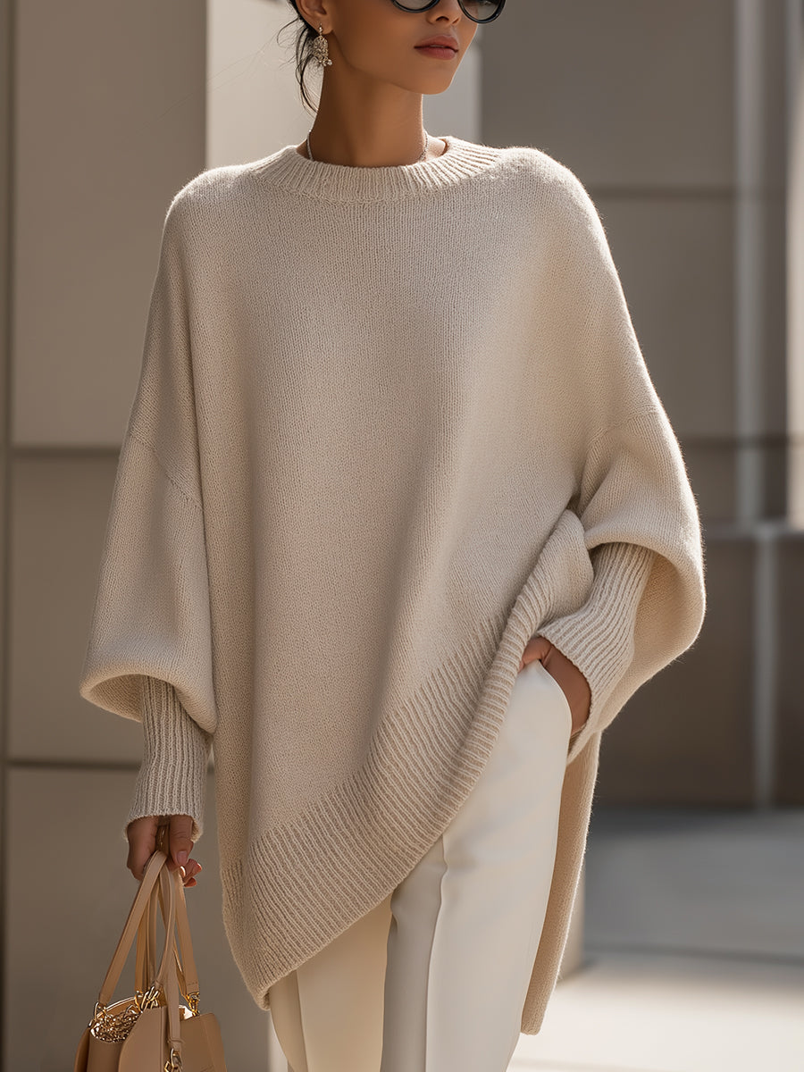 Anneta | Maglione poncho oversize