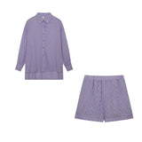 Maud | Set camicia e shorts chic
