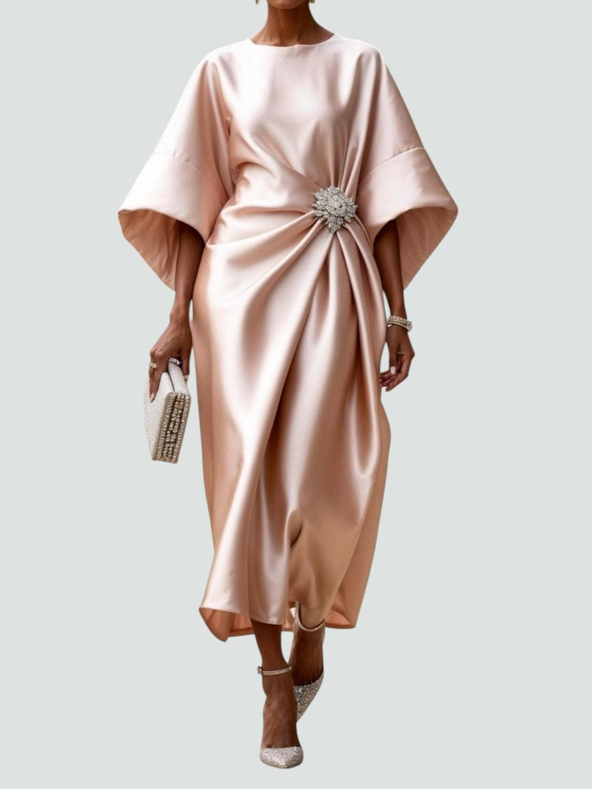 Isadora |  Abito lungo da donna eleganza senza tempo