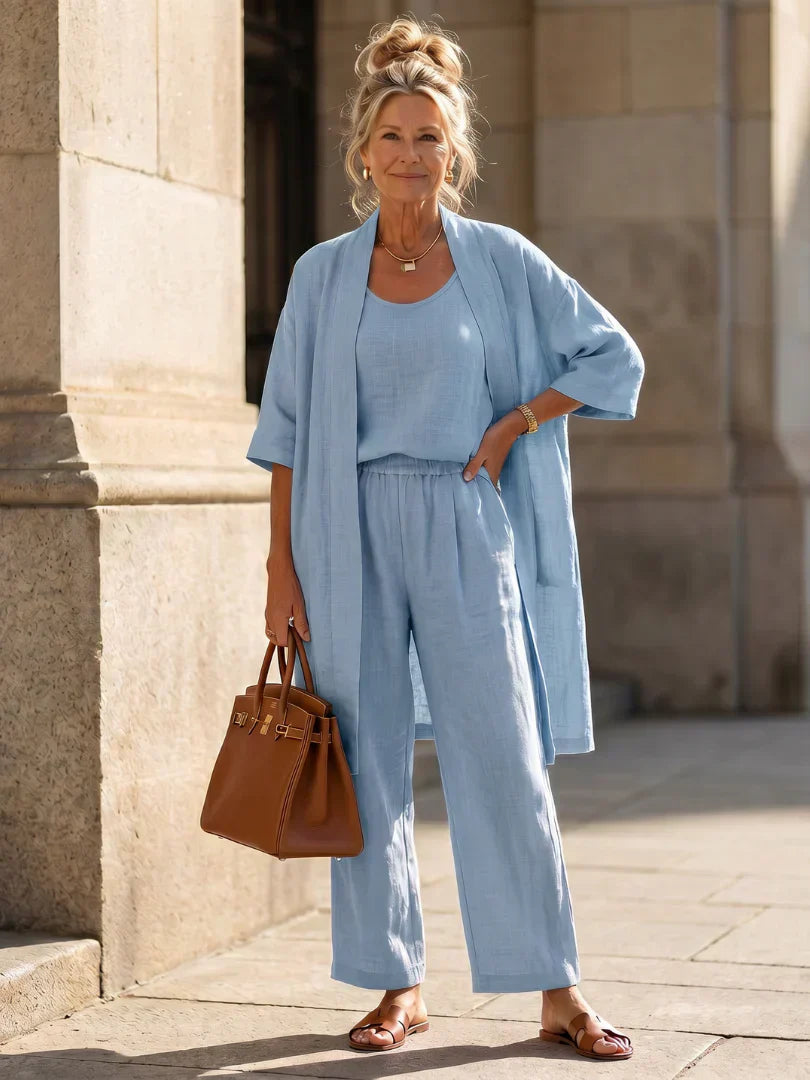 Linnea | Completo Leggero in Lino da Donna