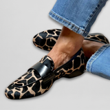 Priszilla | Mocassino con stampa animalier
