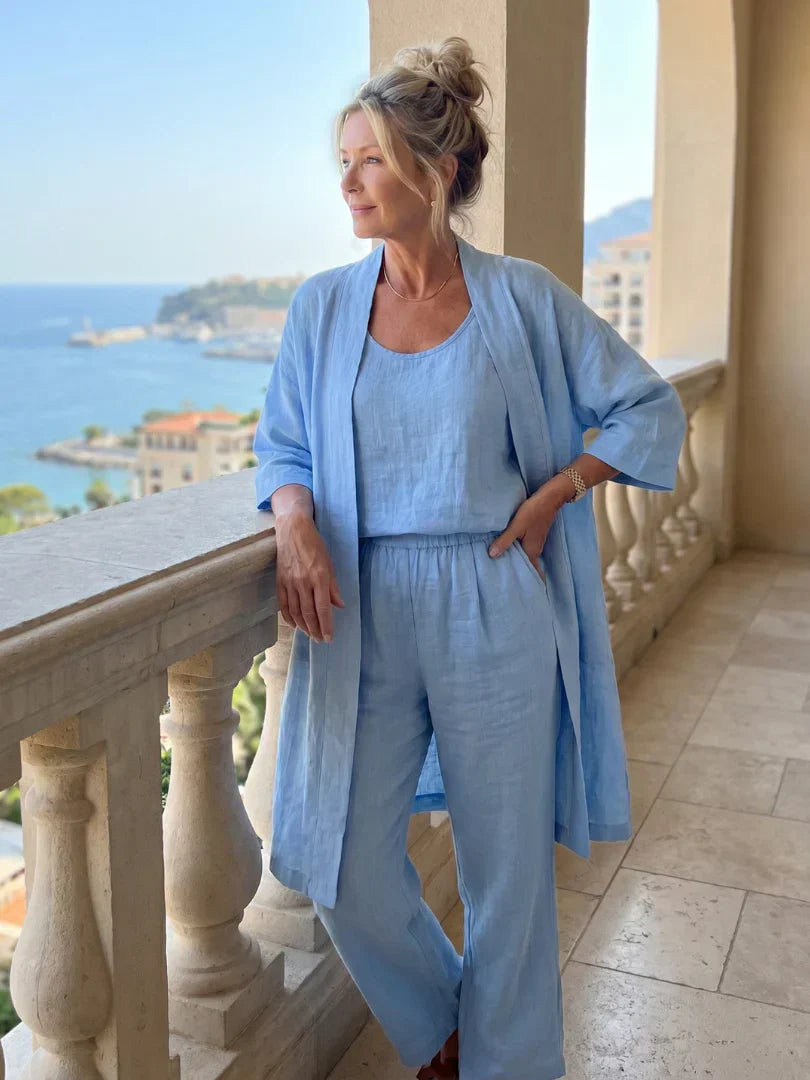 Linnea | Completo Leggero in Lino da Donna