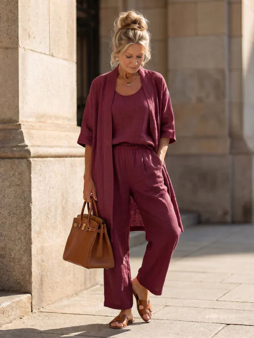 Linnea | Completo Leggero in Lino da Donna