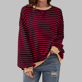 Malin | Maglione listrada con toque descontraído