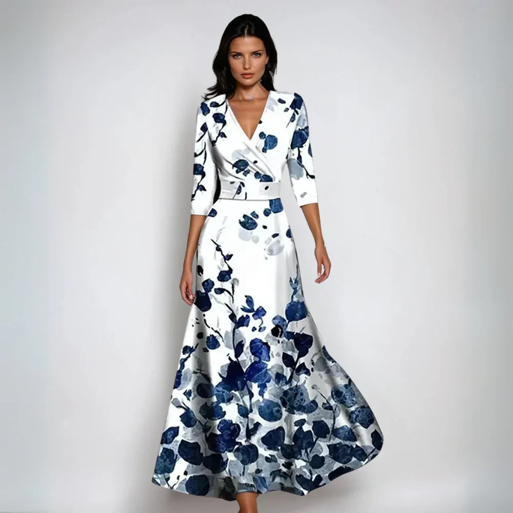 Emily™ | Abito Floreale Avvolgente Elegante da Donna