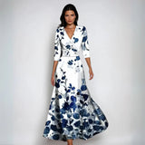 Emily™ | Abito Floreale Avvolgente Elegante da Donna