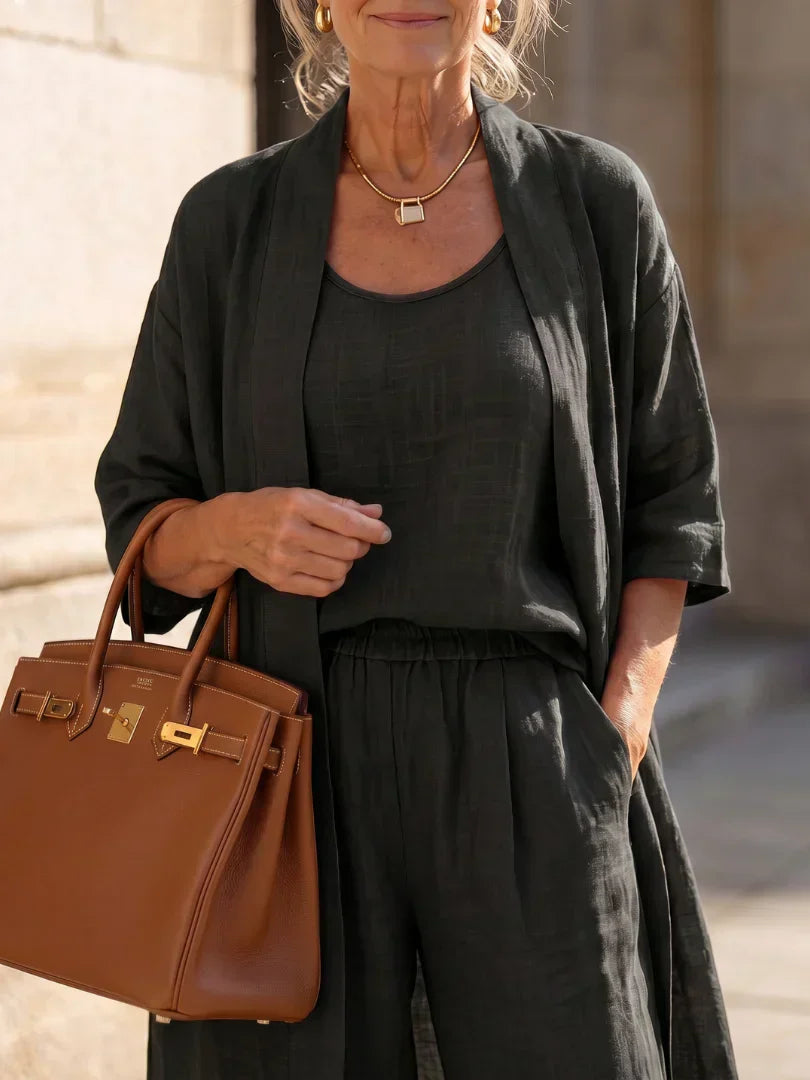 Linnea | Completo Leggero in Lino da Donna