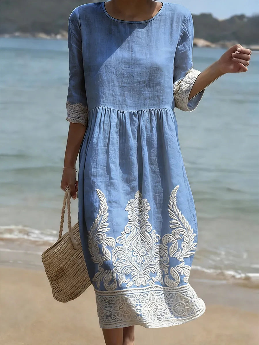 Ambre | Vestito Floreale Elegante per Donna