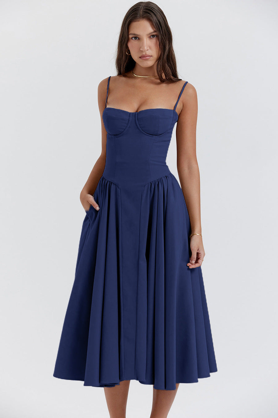 Kiki | Abito Midi Retro da Donna