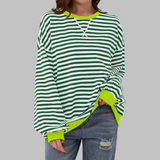 Malin | Maglione listrada con toque descontraído