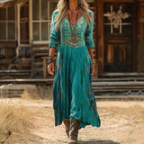 Eliana | Vestito Maxi Bohemien Fluido per Donna