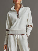 Marietta | Blusa e Pantaloni a Gamba Larga da Donna