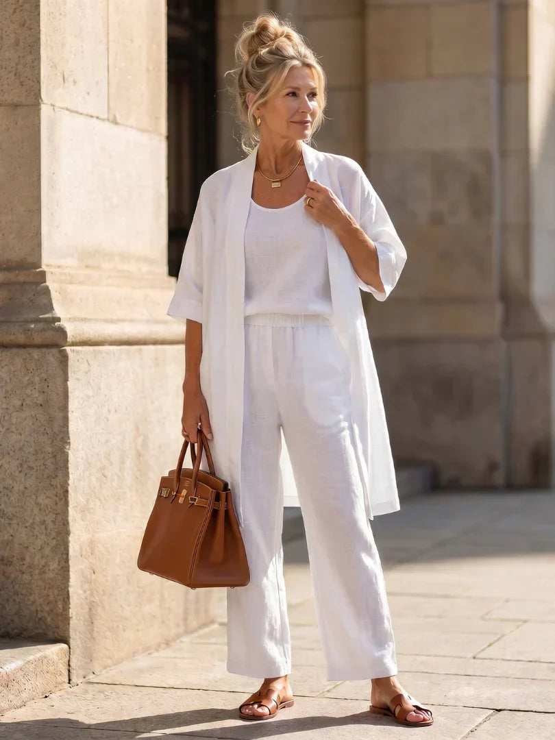 Linnea | Completo Leggero in Lino da Donna
