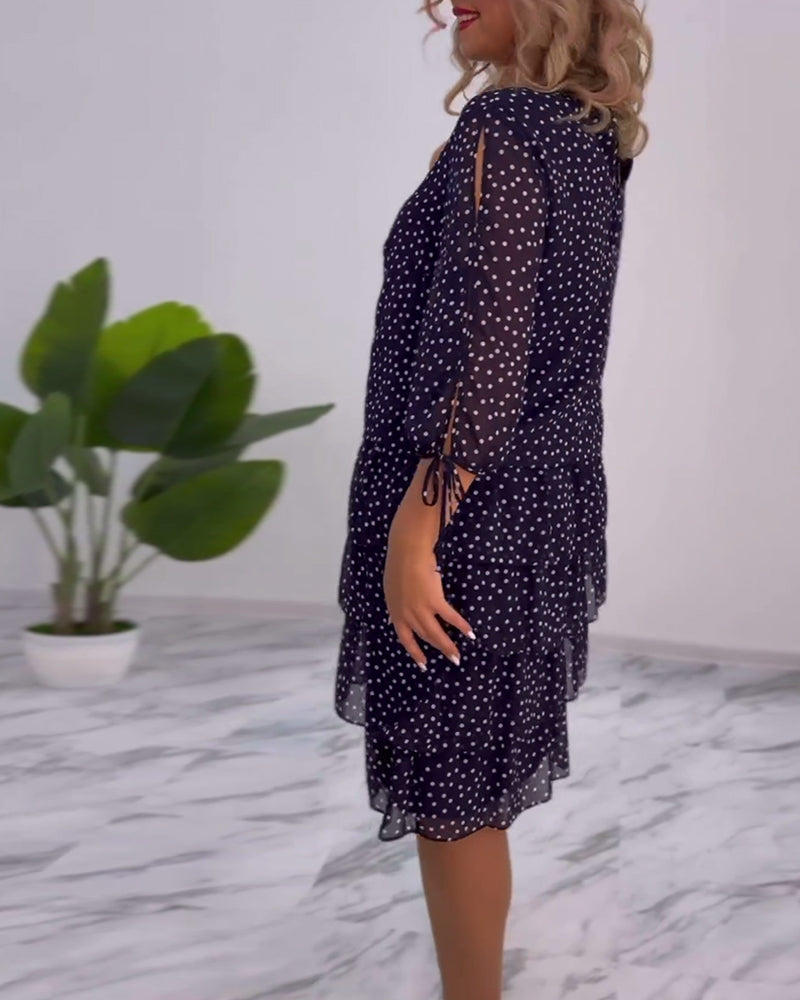 Auterelle | Abito elegante a pois