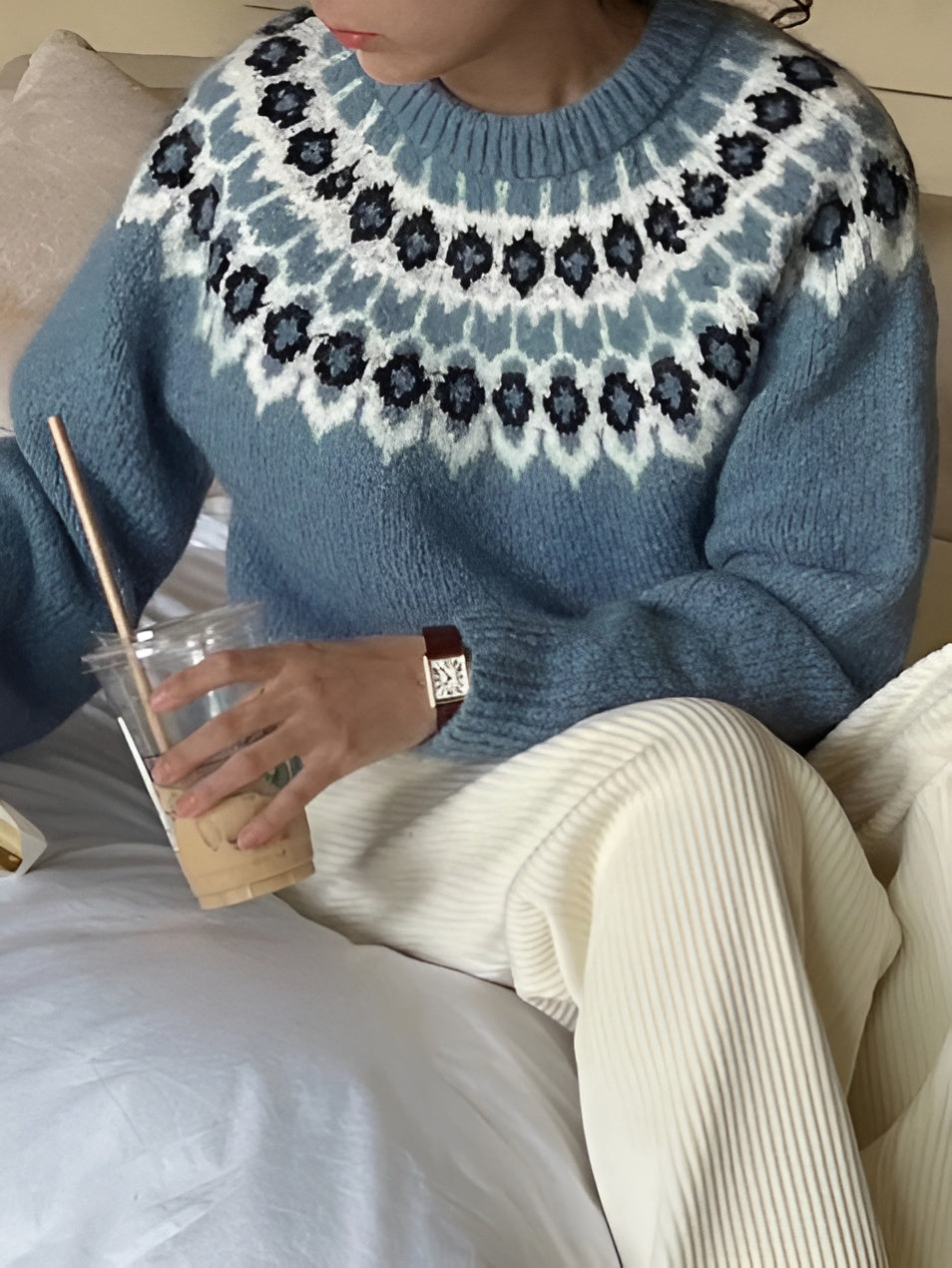 Maud | Maglione Jacquard da Donna