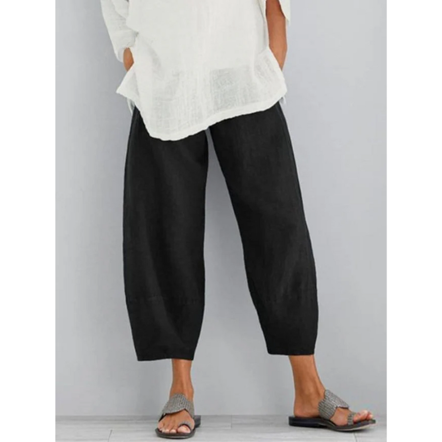 Marina | Pantaloni in Lino Senza Sforzo per Donna