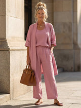 Linnea | Completo Leggero in Lino da Donna