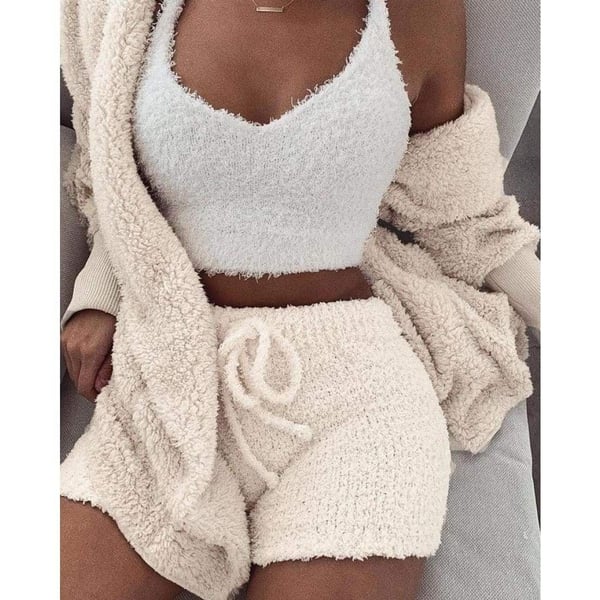 Set in Maglia Accogliente (3 Pezzi)