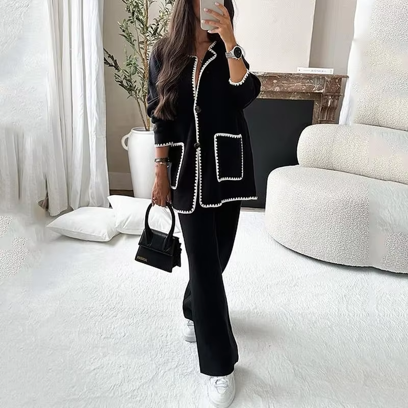 Set casual di due pezzi da donna