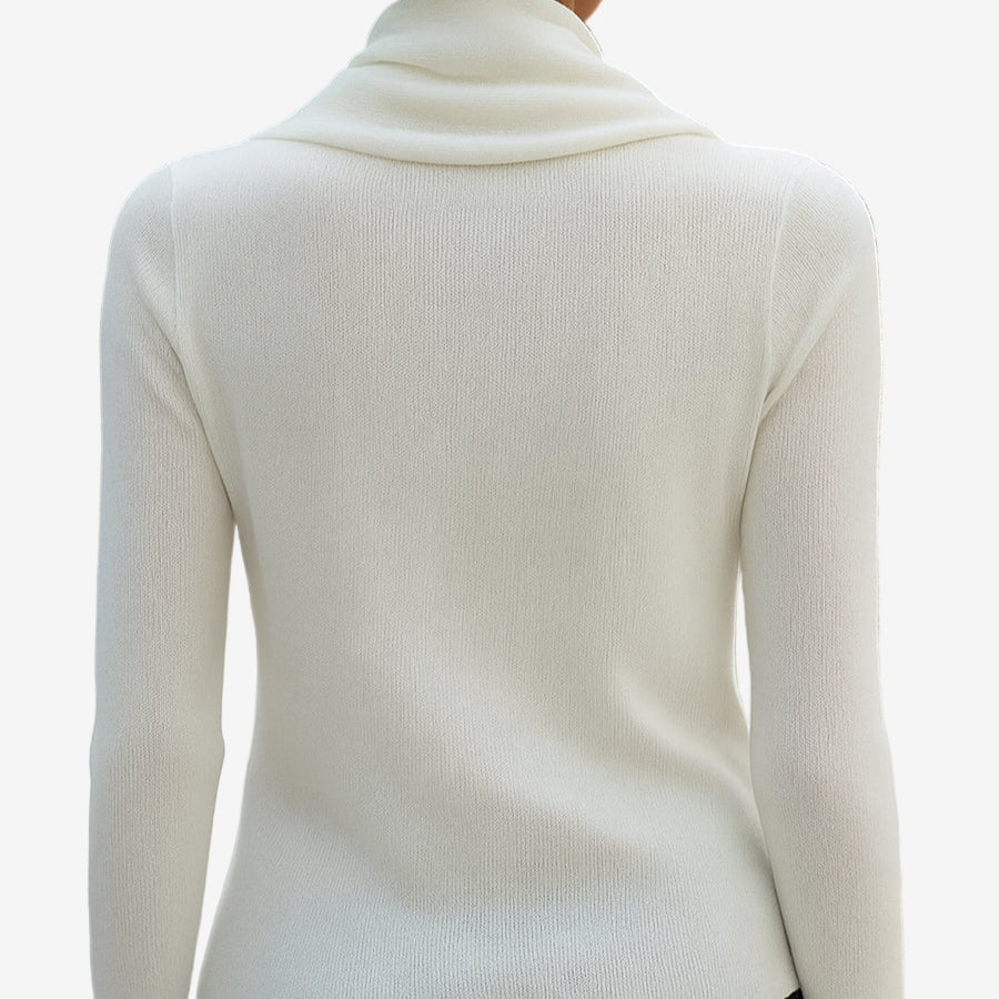 Patricia™ Pullover con Col Drapé