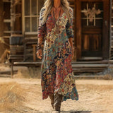 Eliana | Vestito Maxi Bohemien Fluido per Donna
