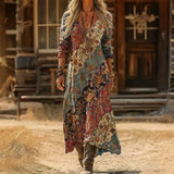 Eliana | Vestito Maxi Bohemien Fluido per Donna