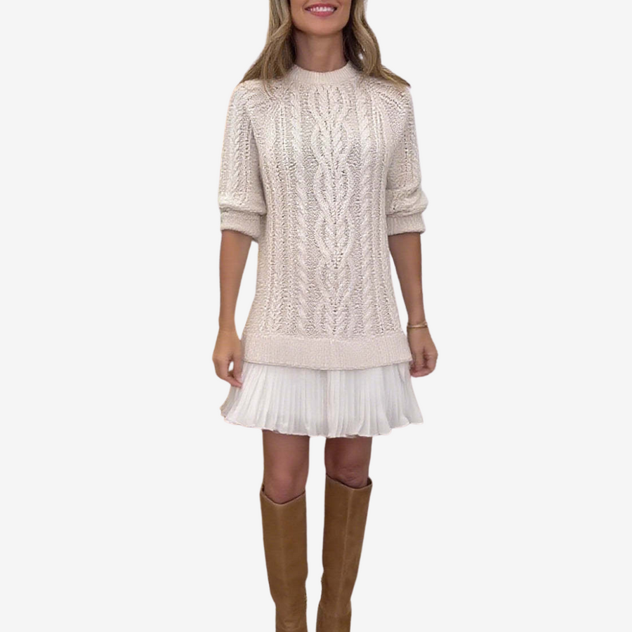 Gaëlle™ Vestido maglione in maglia