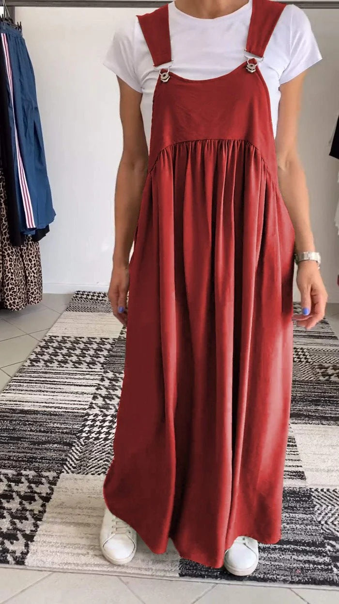 Alice | Abito Tuta Casual a Colore Solido