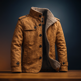 ROS | CAPPOTTO DA UOMO IN CAMOSCIO