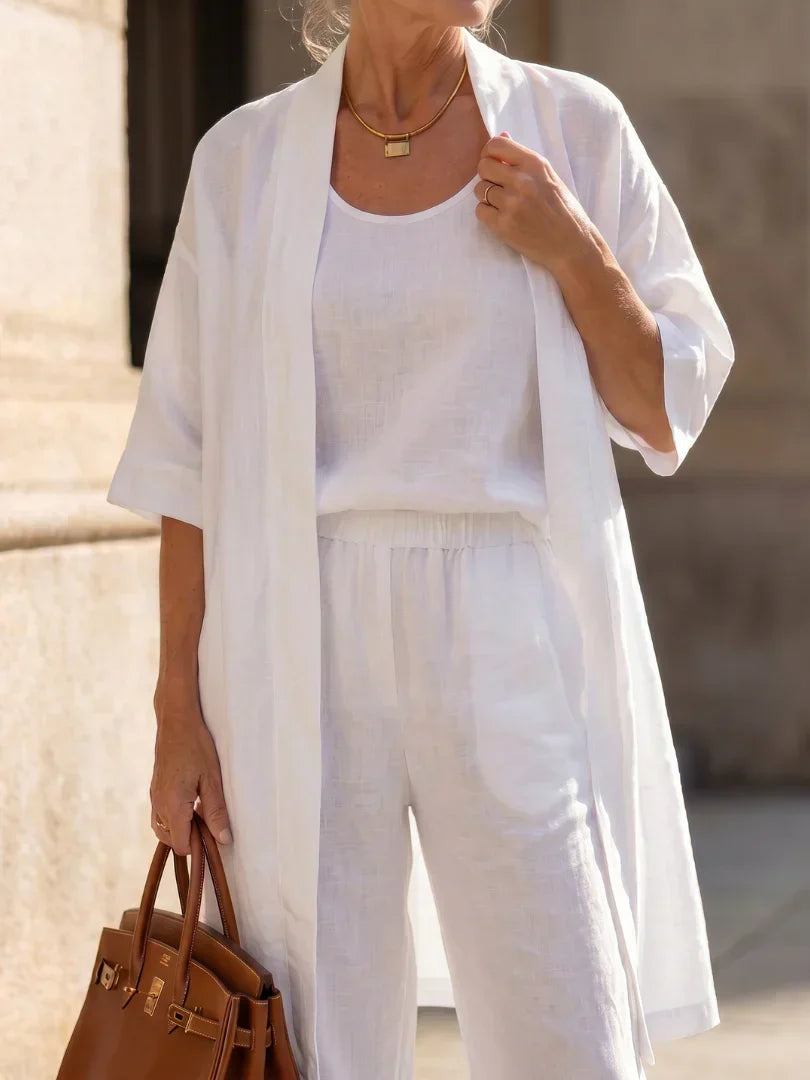 Linnea | Completo Leggero in Lino da Donna