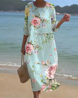 Martha | Abito floreale elegante