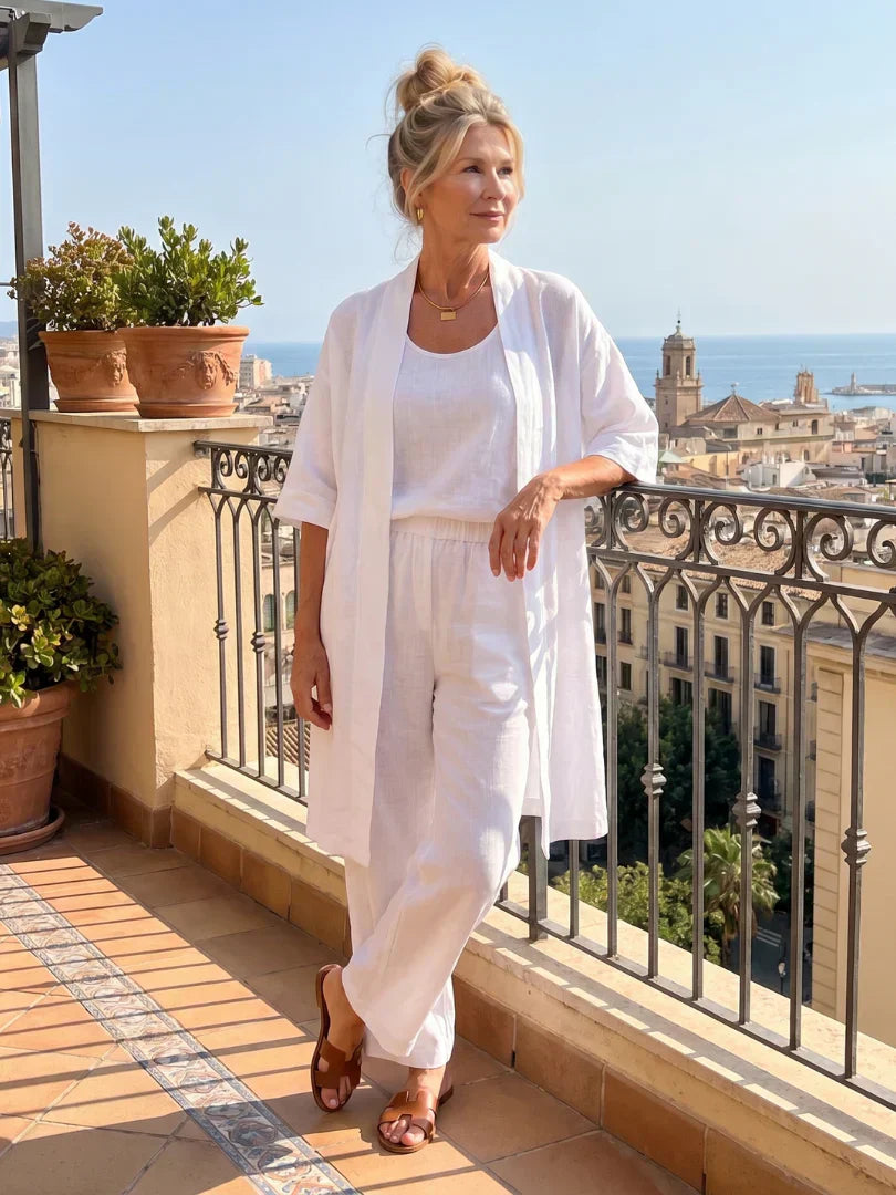 Linnea | Completo Leggero in Lino da Donna