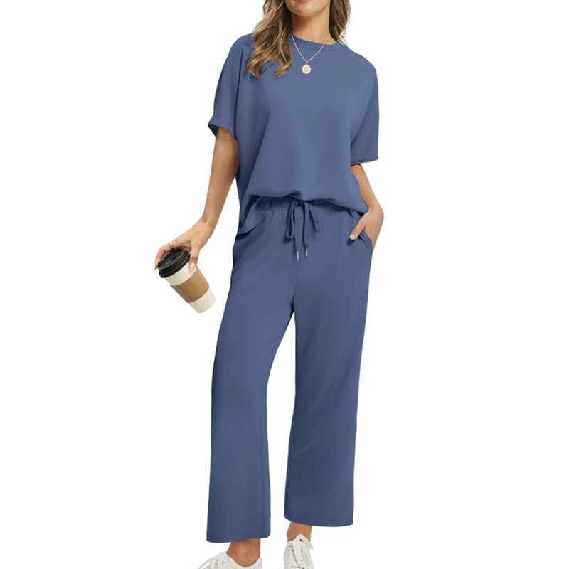 SoftSet | Set Casual di Blusa e Pantaloni da Donna