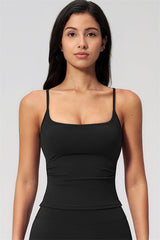 Nexus - Completo Top a Spalline e Pantaloni Corti a Gamba Larga per Donna