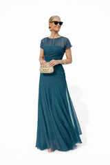 Veloria | Abito Floreale Largo Elegante da donna
