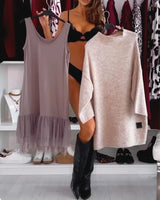 Yolande | Set Confortevole Elegante in Maglia Morbida da Donna