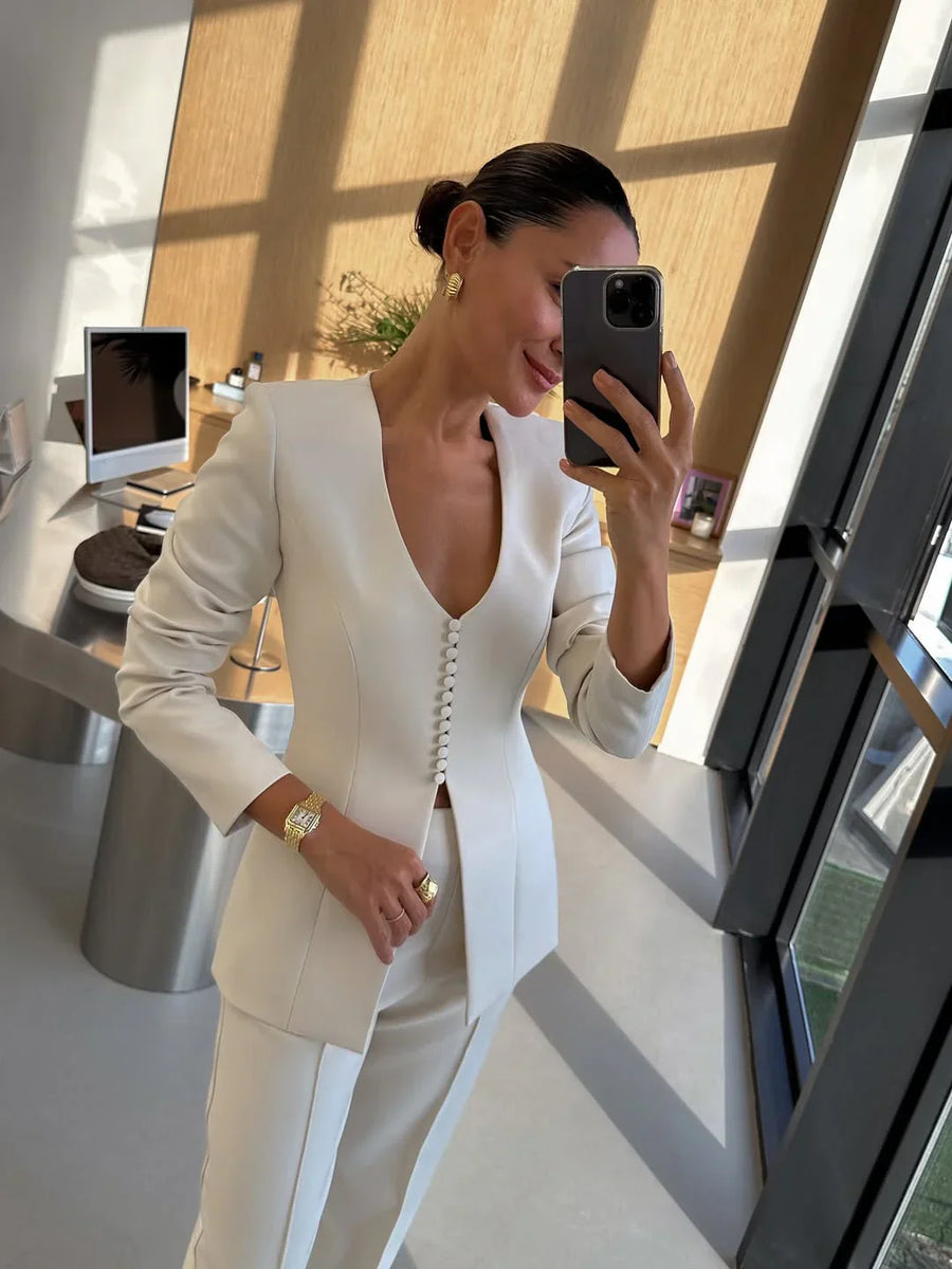 Aurélia™ | Blazer femminile elegante sartoriale
