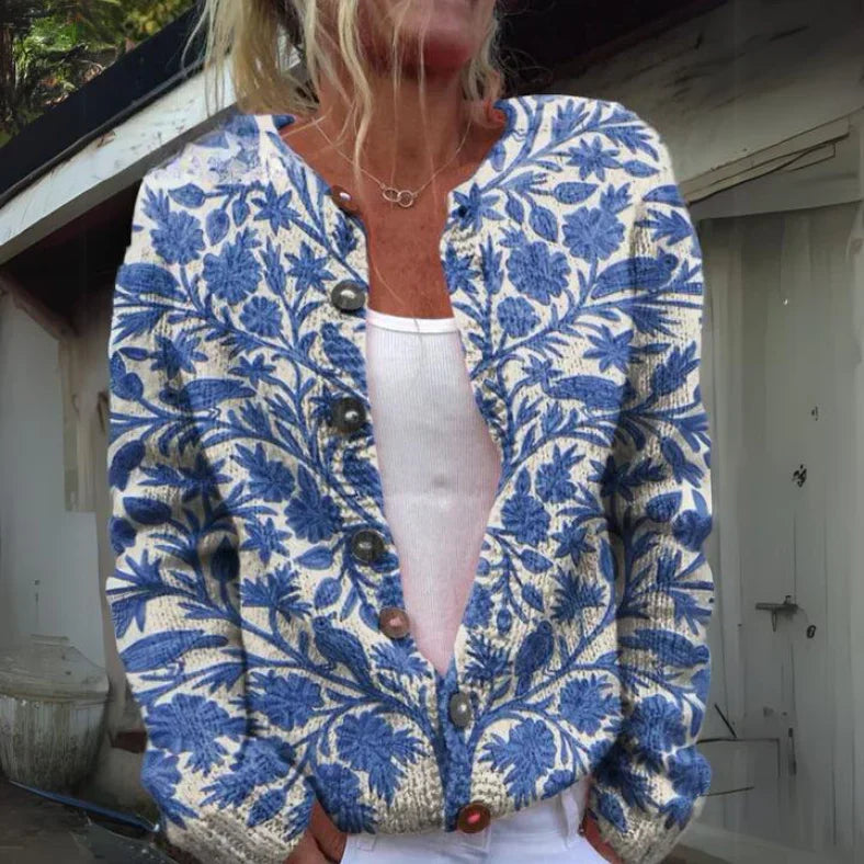 Zita™ | Cardigan Floreale Elegante da Donna