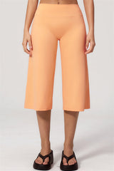 Nexus - Completo Top a Spalline e Pantaloni Corti a Gamba Larga per Donna
