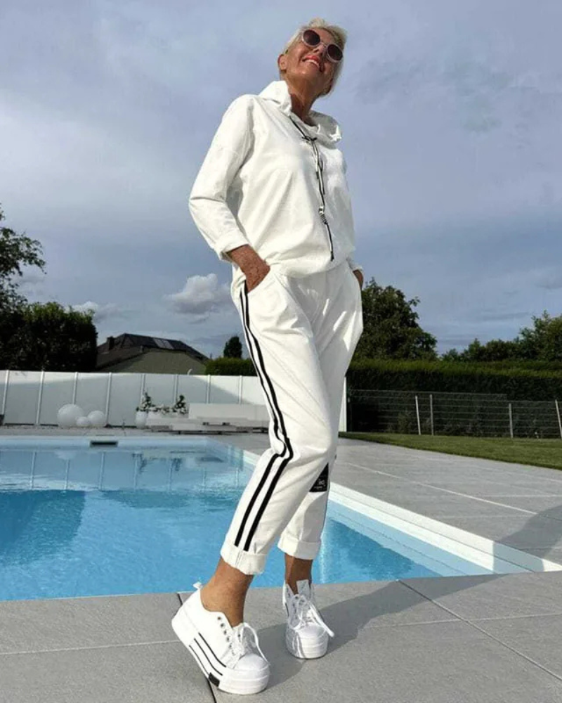 Eugénie | Set Lounge Due Pezzi con Cappuccio da Donna