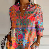Anna™ - Blusa elegante con stampa Floreale