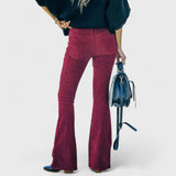 Chloe - Pantaloni flare in velluto a coste