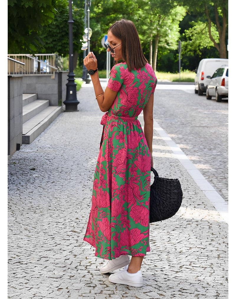Anna™ Abito da donna con stampa floreale primavera/estate